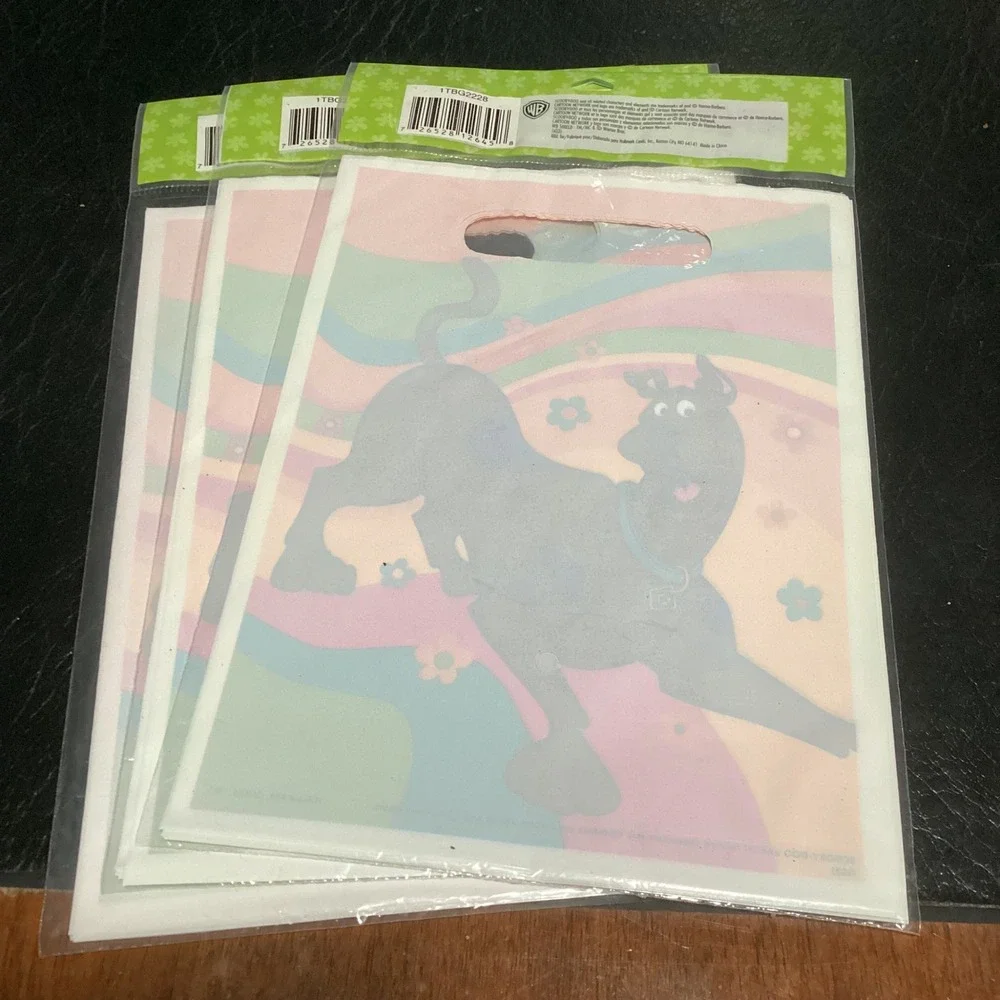 Scooby-Doo Hallmark Party Express Treat Sacks 3 Packs of 8 (24) New 2003 Vintage
